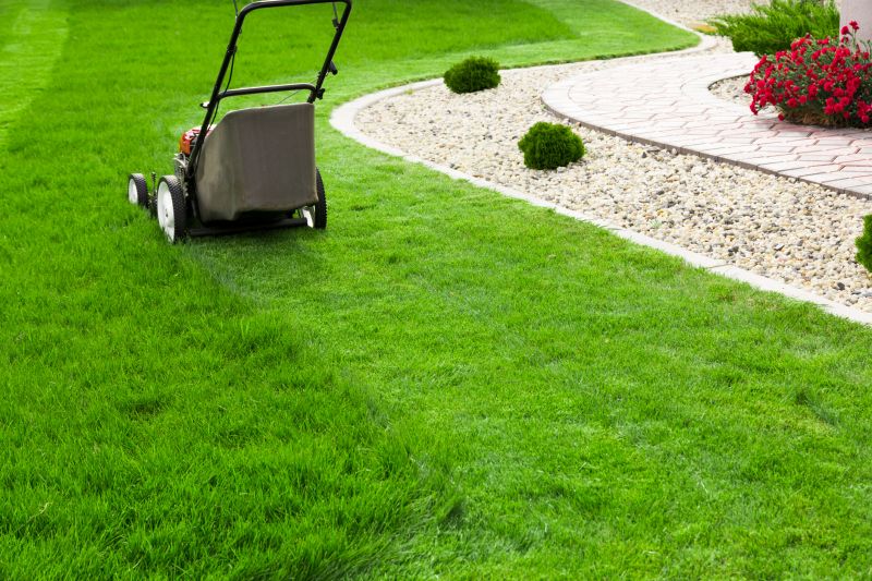 Lawn After Maintenance